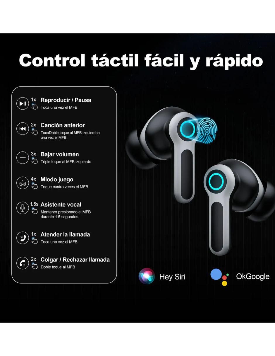 Audífonos In-Ear inalámbrica con cancelación de ruido 8
