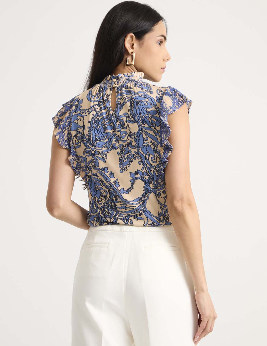 Blusa "manga" sin manga "para mujer" 6