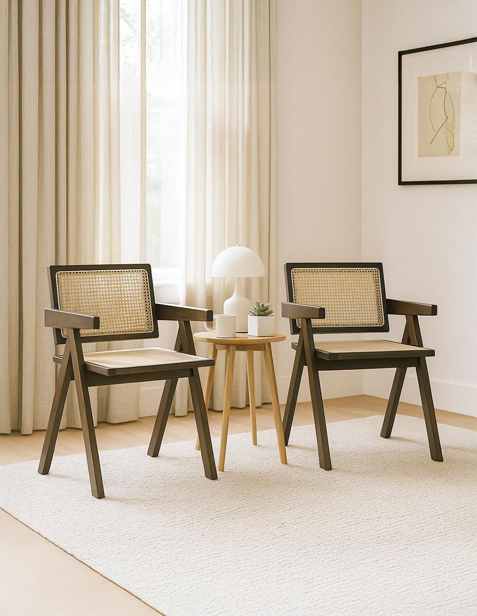Set de sillas 2 piezas Jean de madera 5
