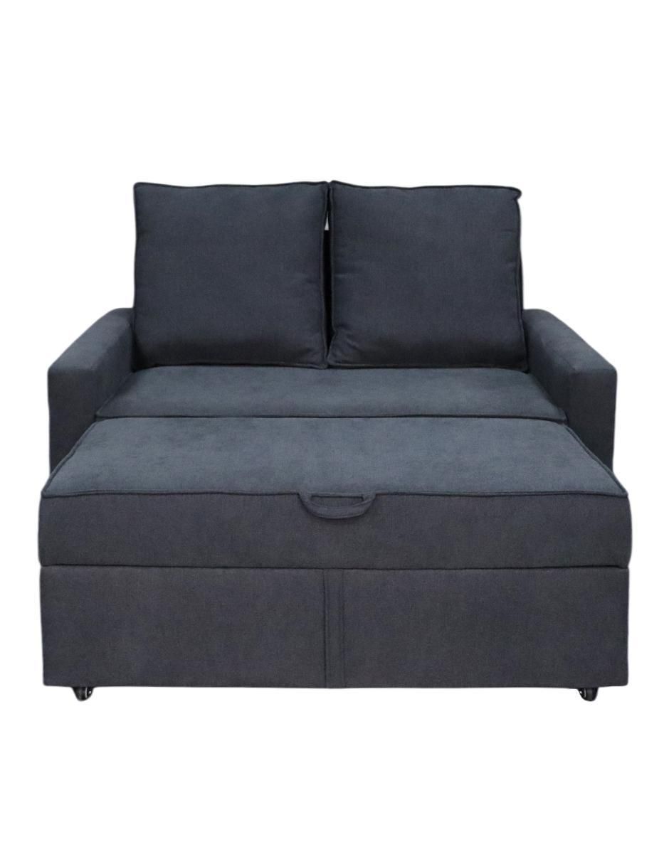 SOFÁ CAMA POLIÉSTER, GRIS OXFORD 4