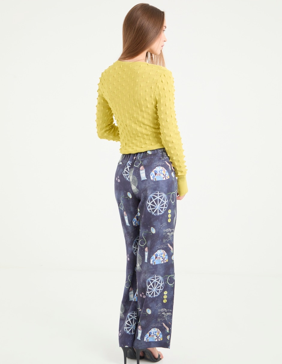Pantalón relaxed Scotch & wide leg para mujer 5