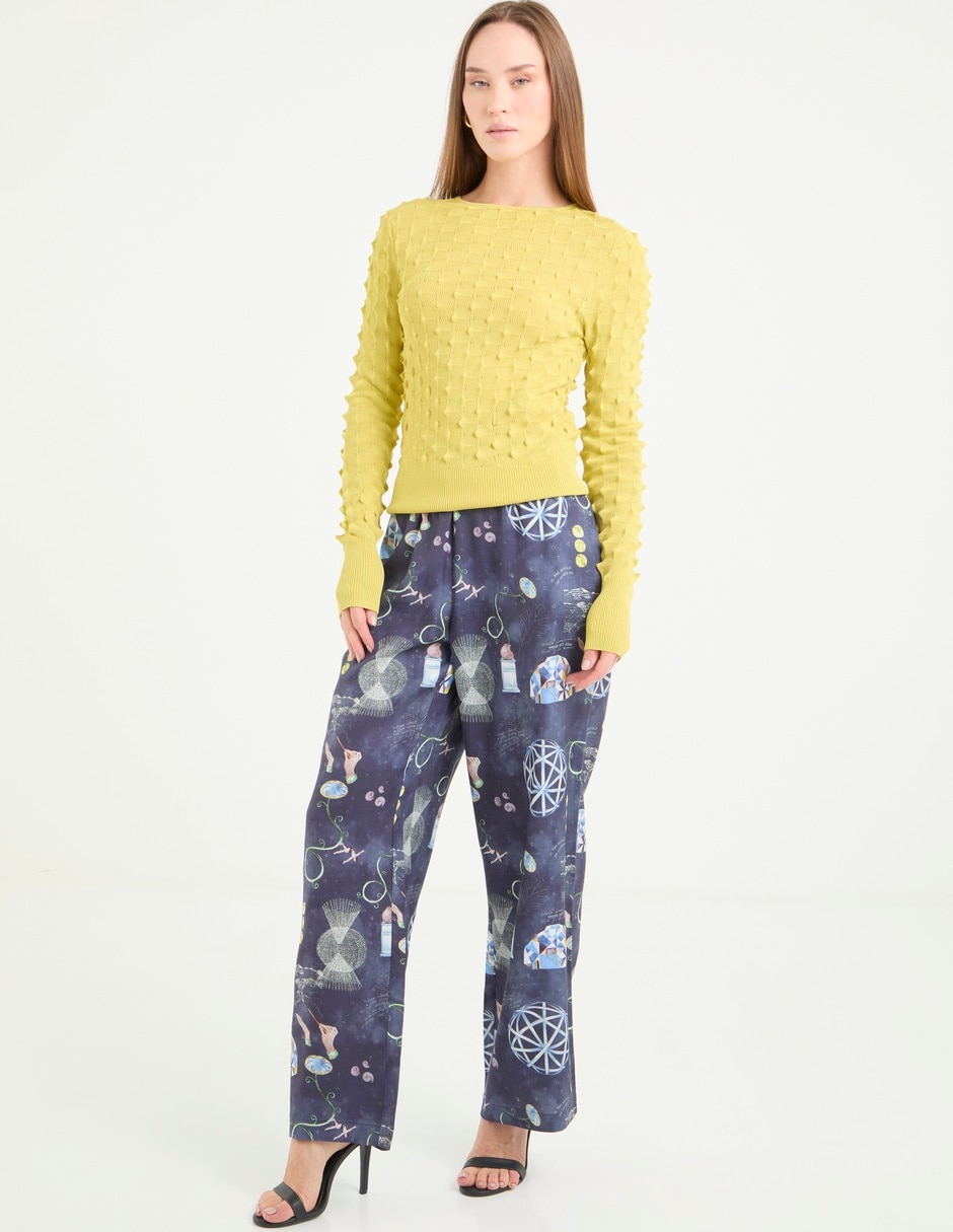 Pantalón relaxed Scotch & wide leg para mujer 6