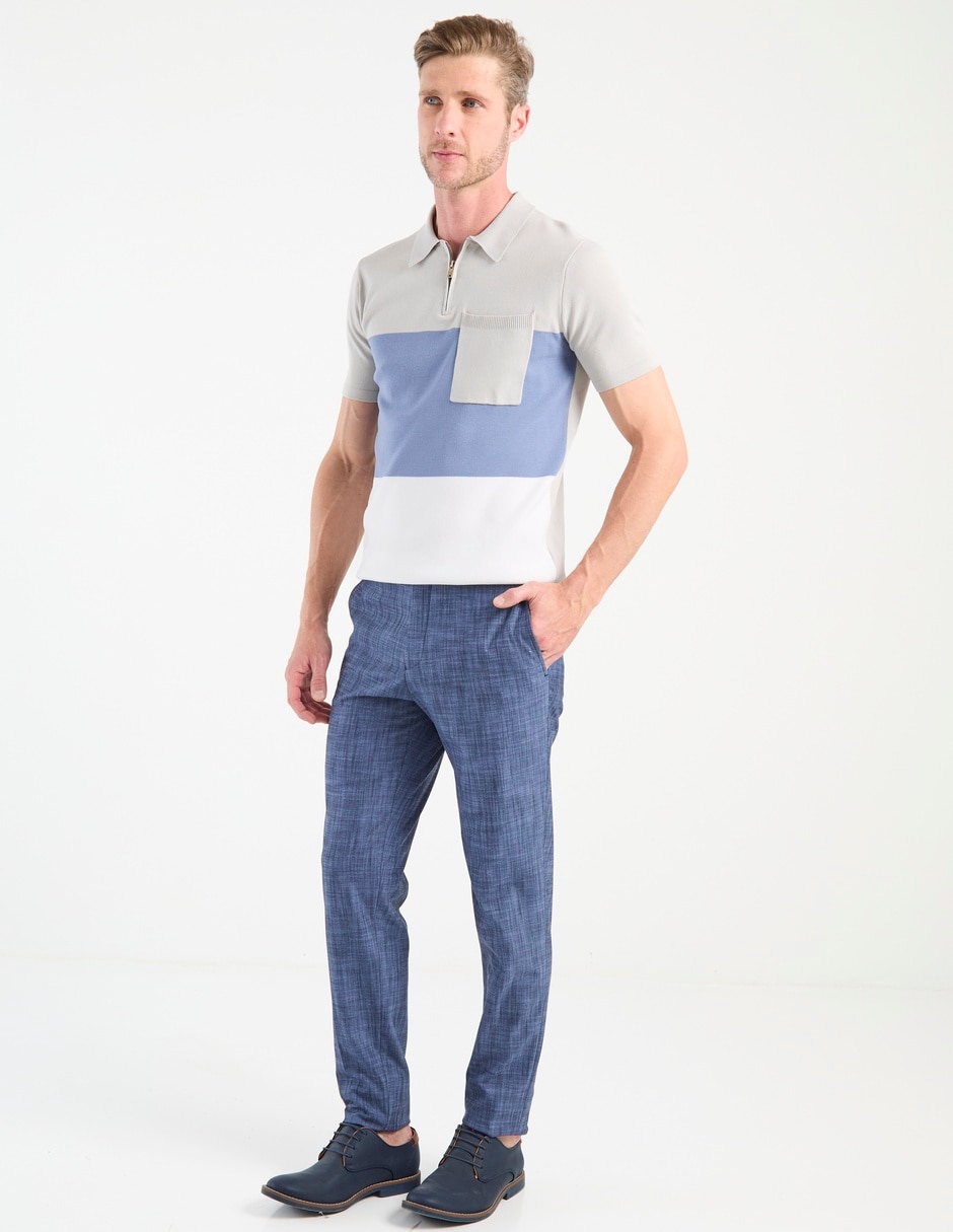 Pantalón de vestir slim para hombre 6