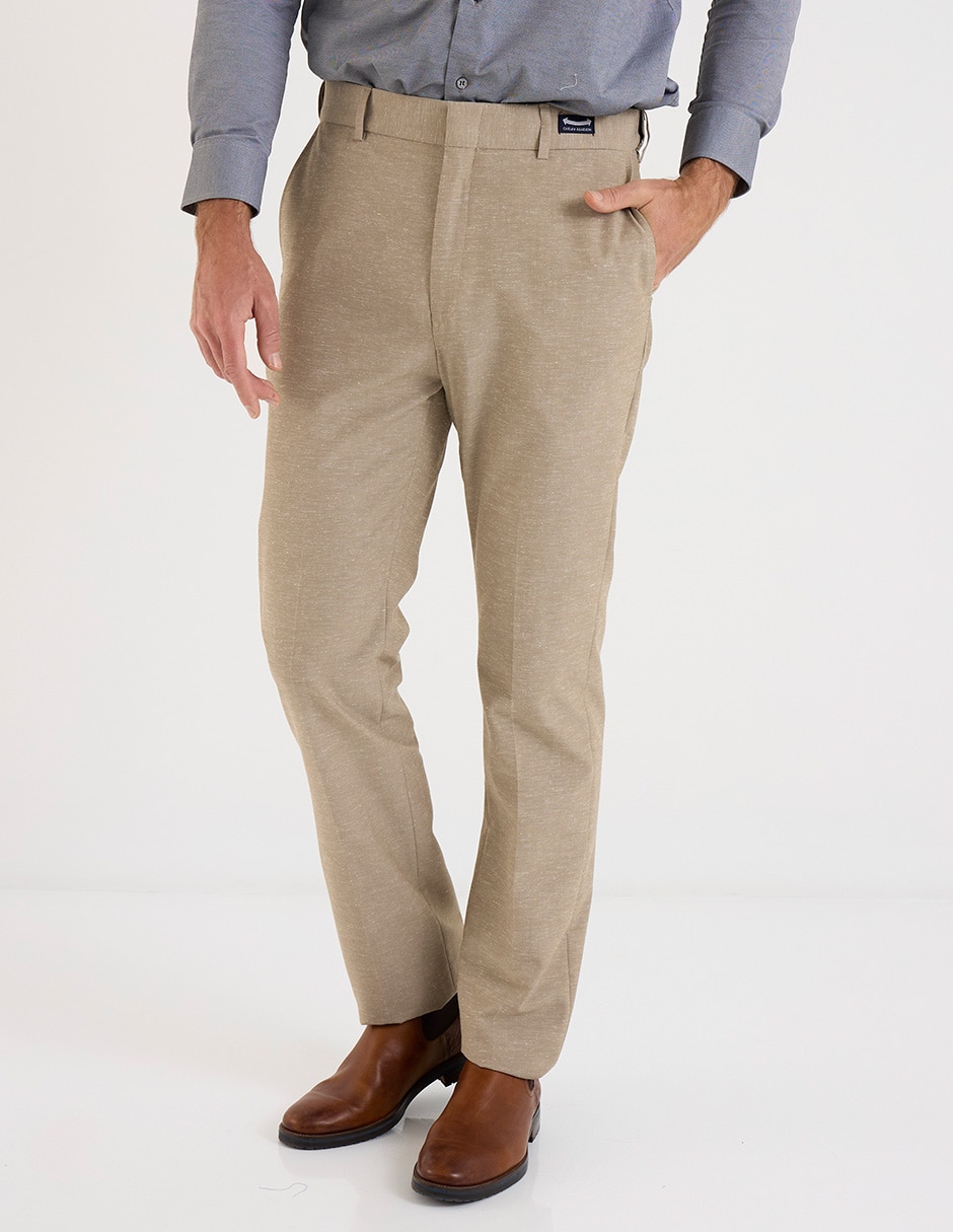 Pantalón de vestir chino regular para hombre 1