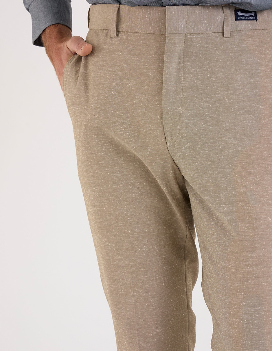 Pantalón de vestir regular para hombre 2