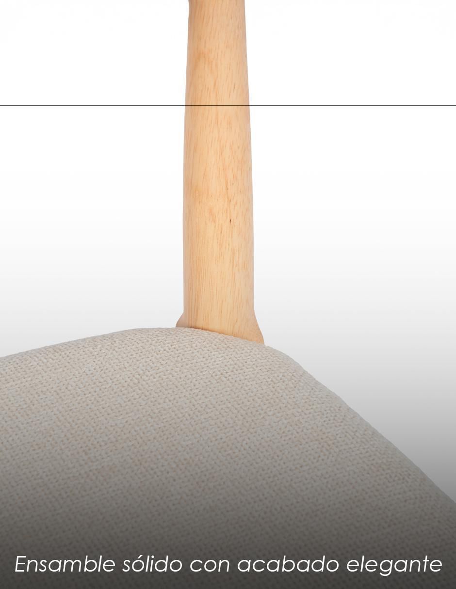 Juego de sillas 2 piezas Nordico de madera adulto 6