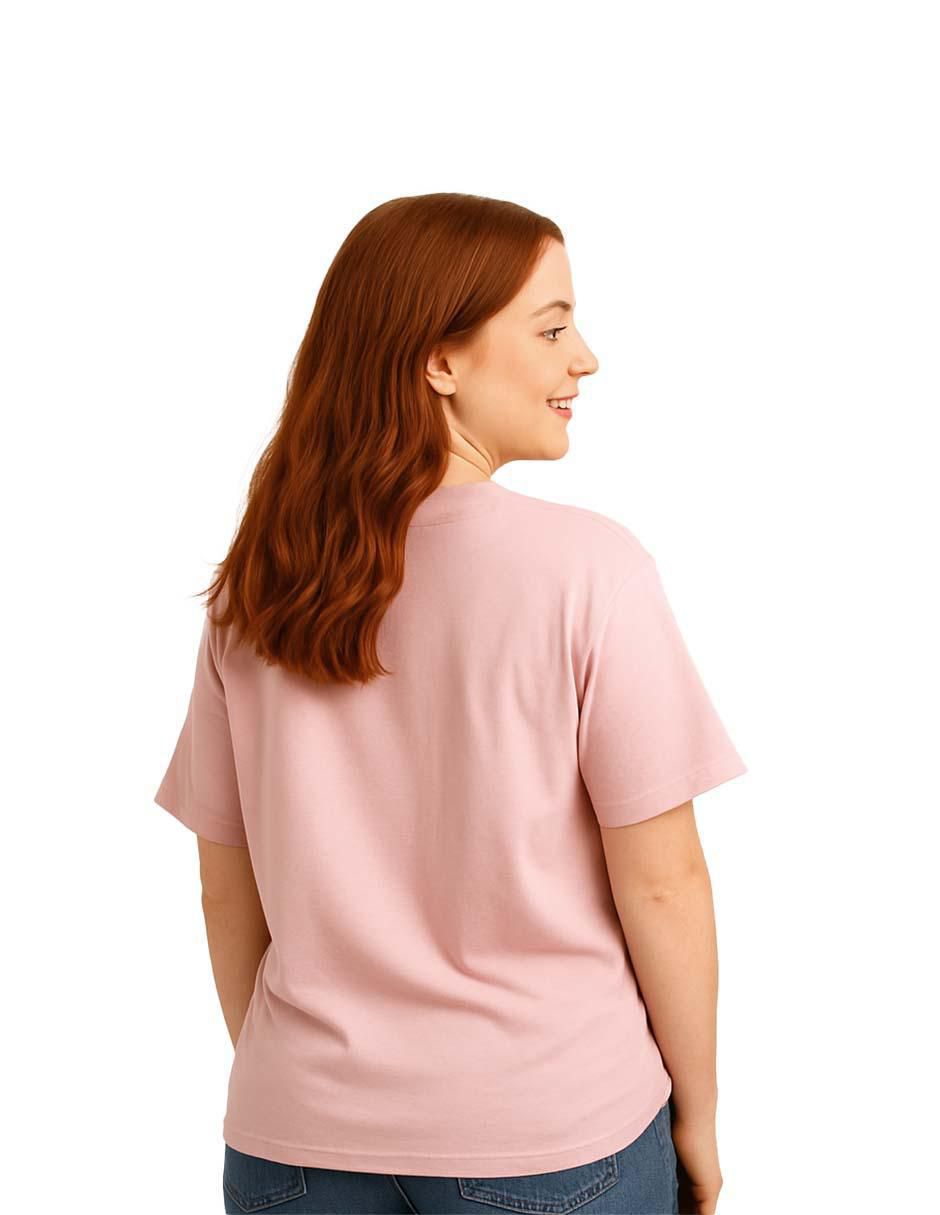 Playera manga corta Disney Intensamente cuello redondo para mujer
