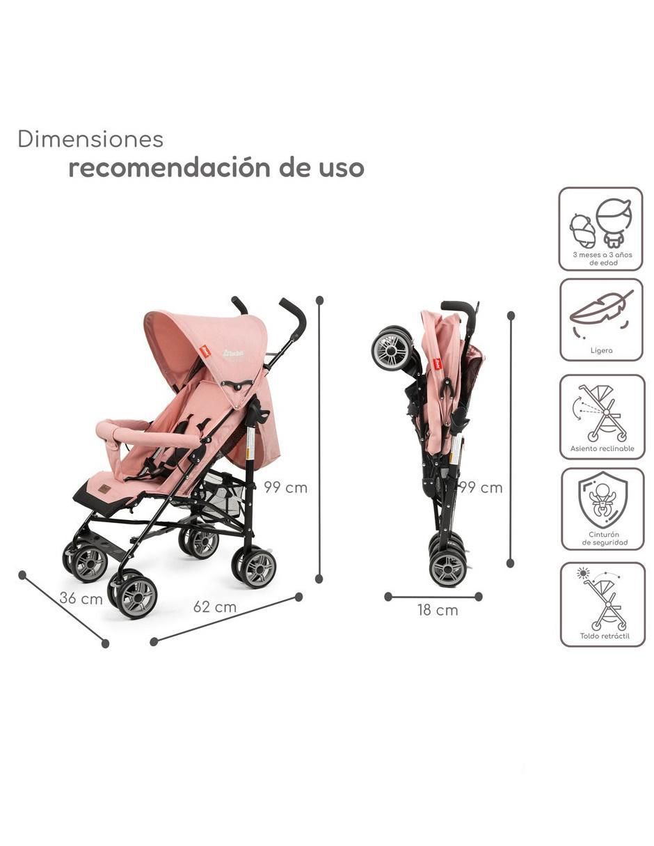 Carriola estándar Reclinable plegable 6