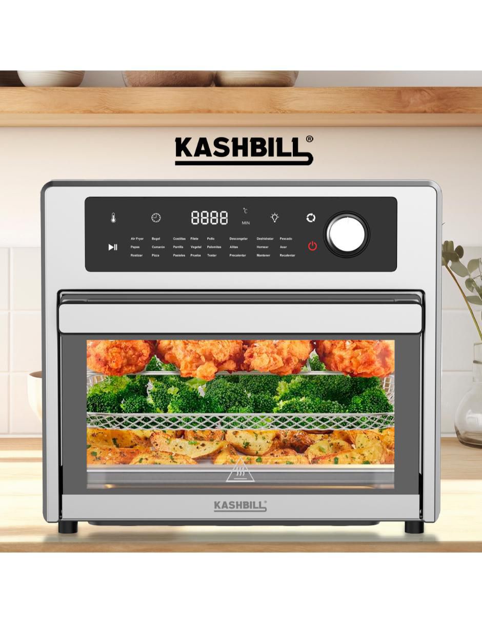 HORNO ELÉCTRICO H20 KA, 30 L, PLATEADO 7
