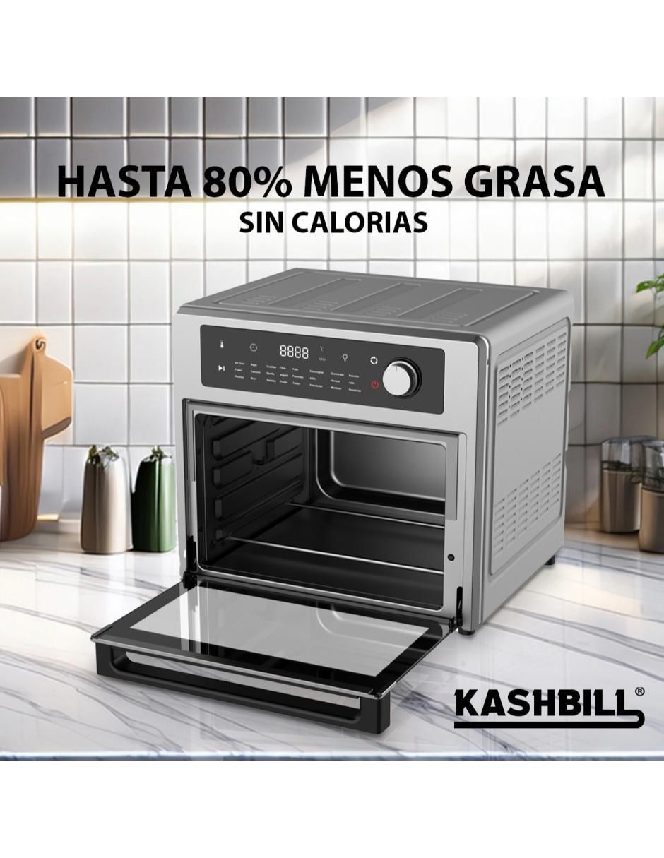 HORNO ELÉCTRICO H20 KA, 30 L, PLATEADO 10