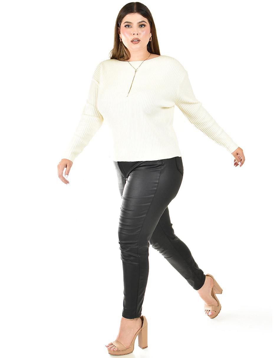 Suéter Roman Fashion cuello ojal para mujer