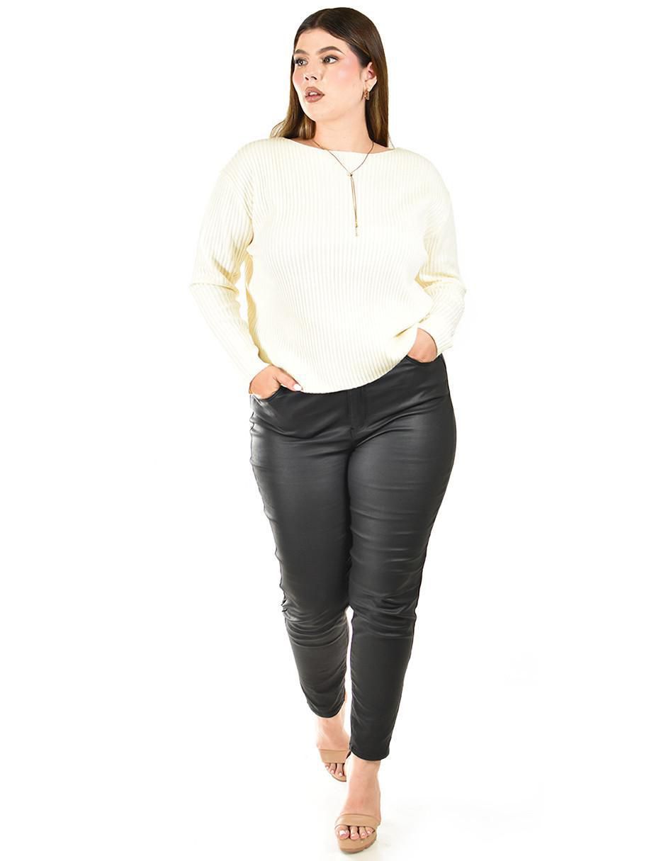 Suéter Roman Fashion cuello ojal para mujer