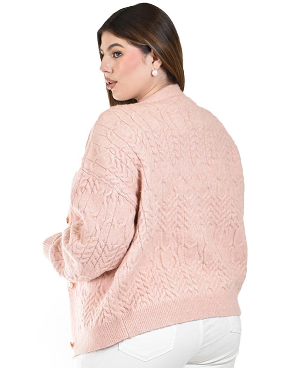 Suéter Roman Fashion cuello V para mujer