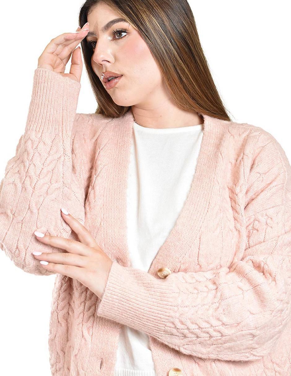 Suéter Roman Fashion cuello V para mujer