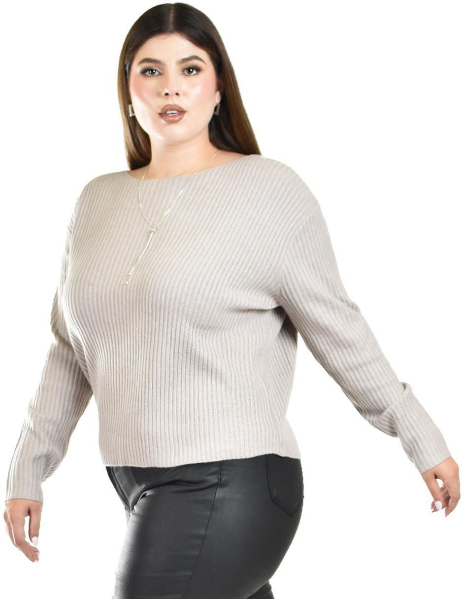 Suéter Roman Fashion cuello ojal para mujer