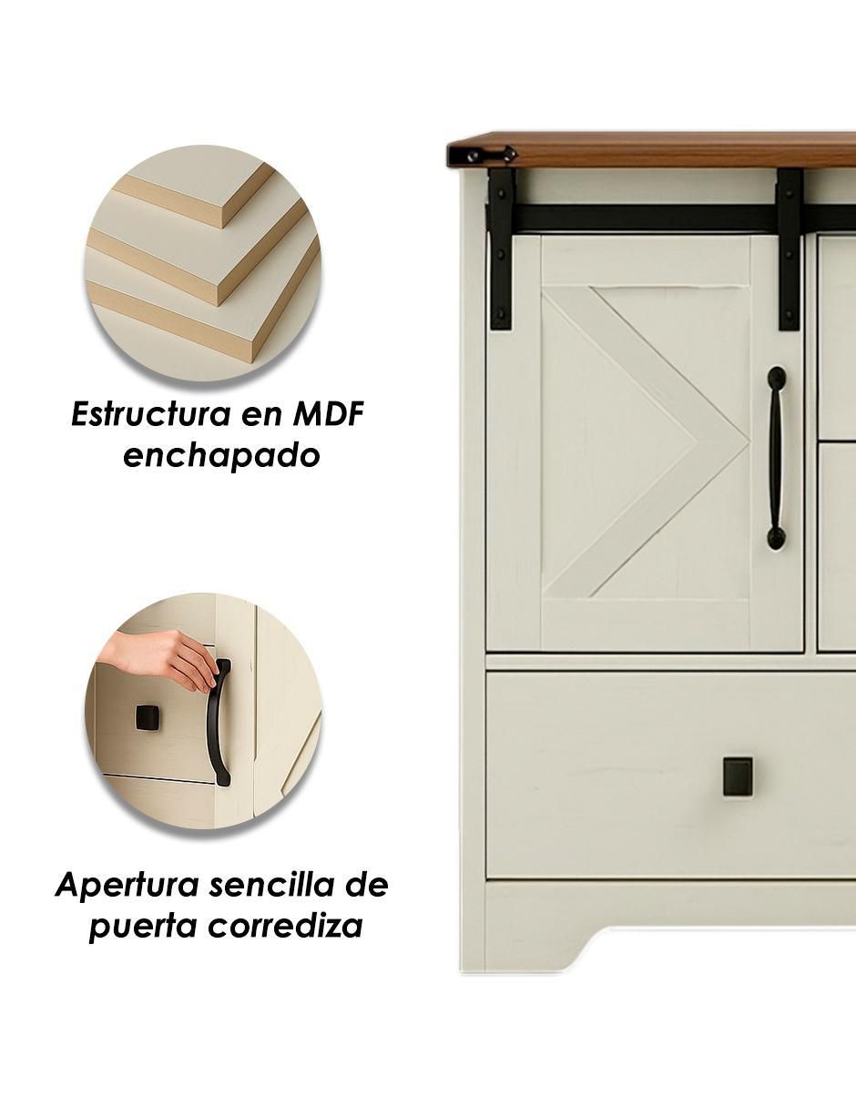 Cajonera armable de mdf Cajonera armable de mdf