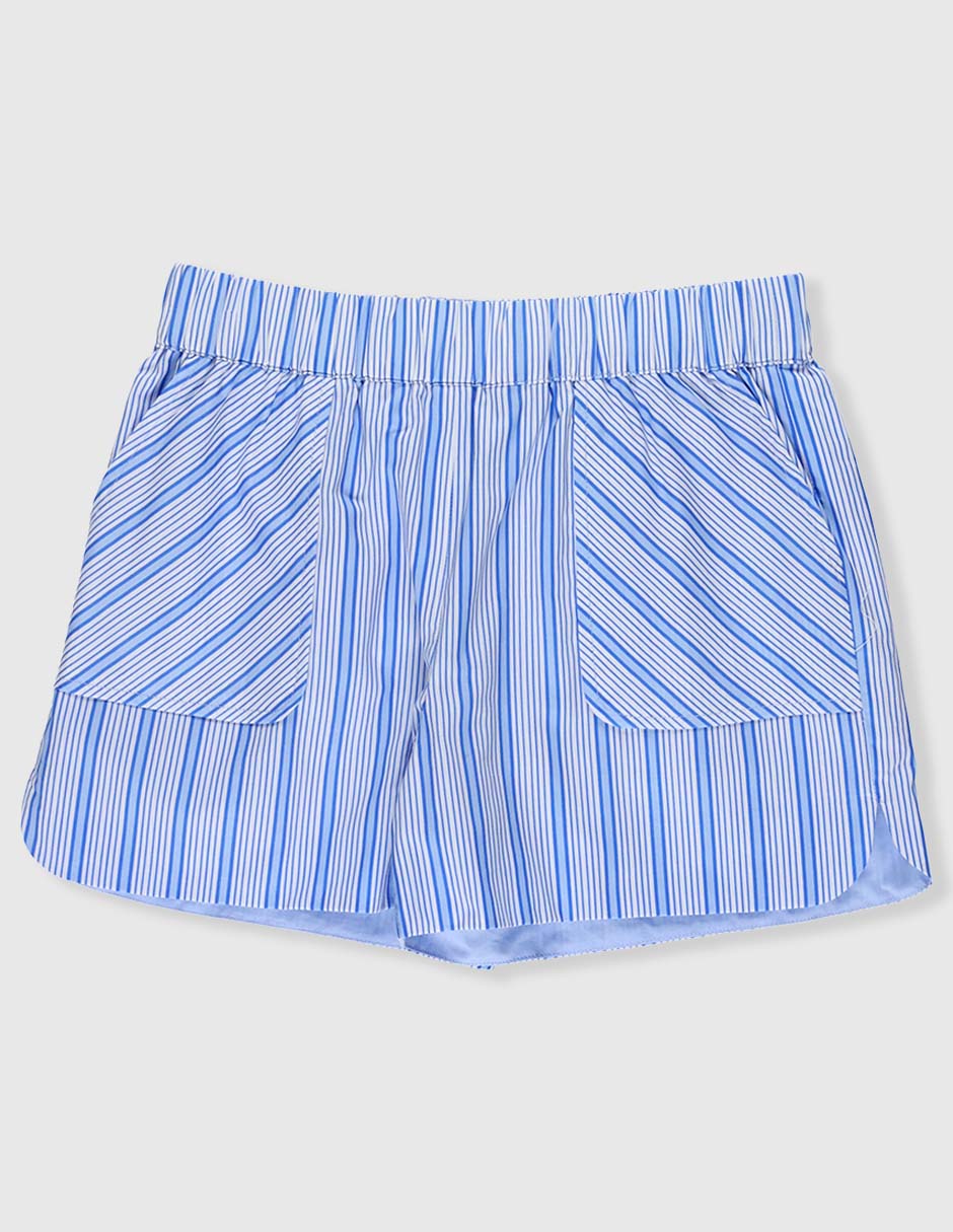 Short now & then liberty para niña