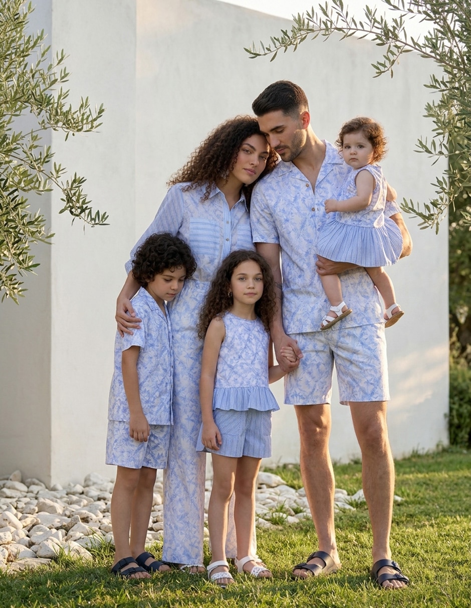 Short now & then liberty para niña