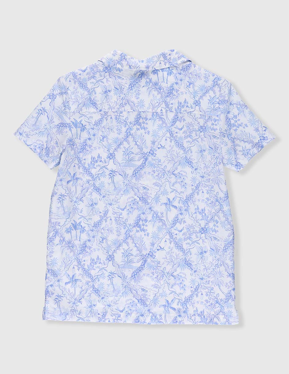 Camisa casual Now & Then Liberty manga corta para niño
