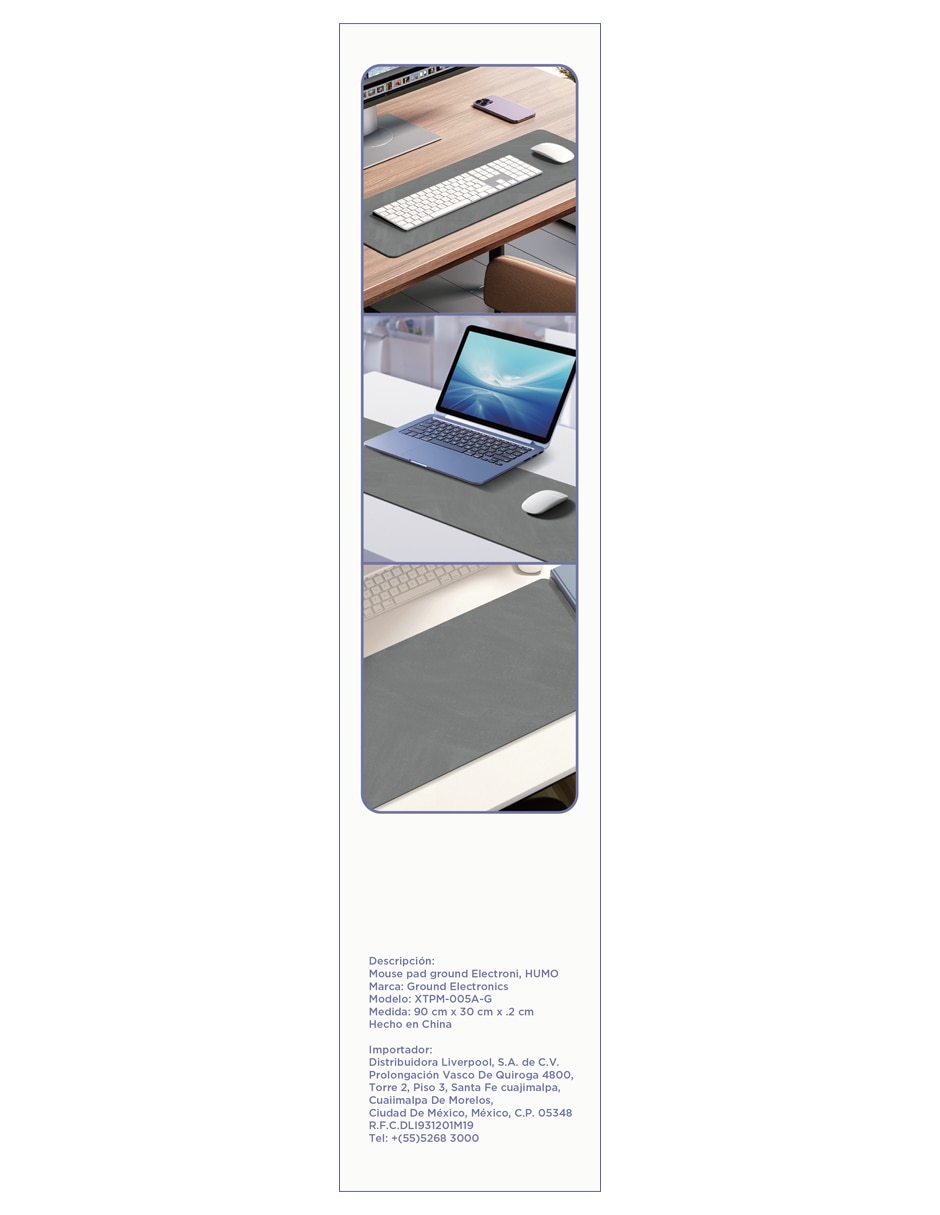 Mouse Pad Con Antideslizante 8