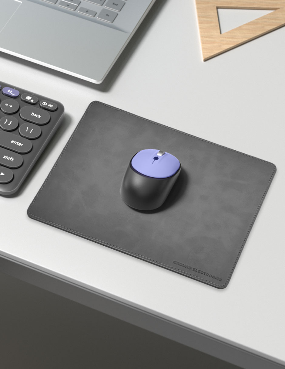 Mouse Pad Ground Electronics Con Antideslizante