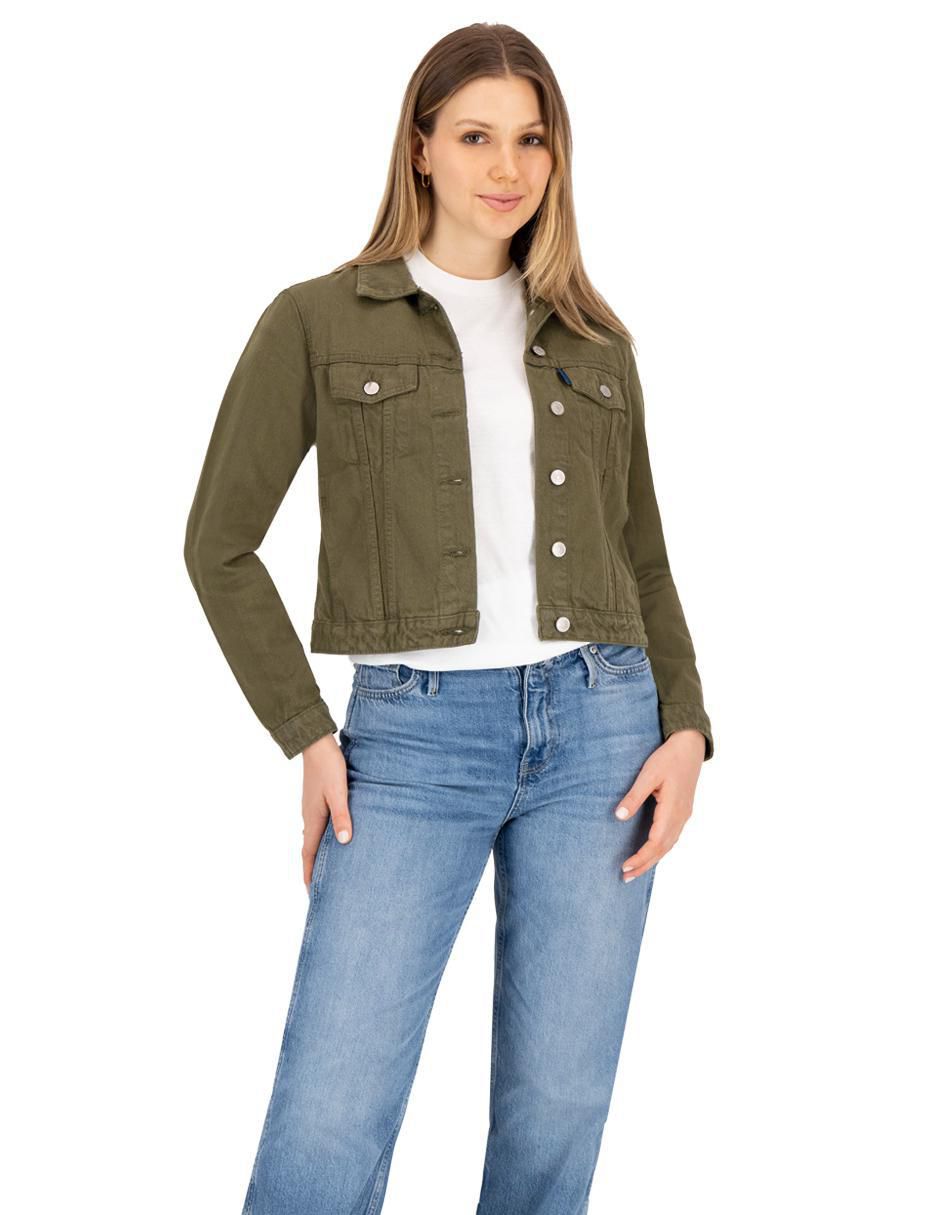 Chamarra de mezclilla para mujer Chamarra de mezclilla para mujer