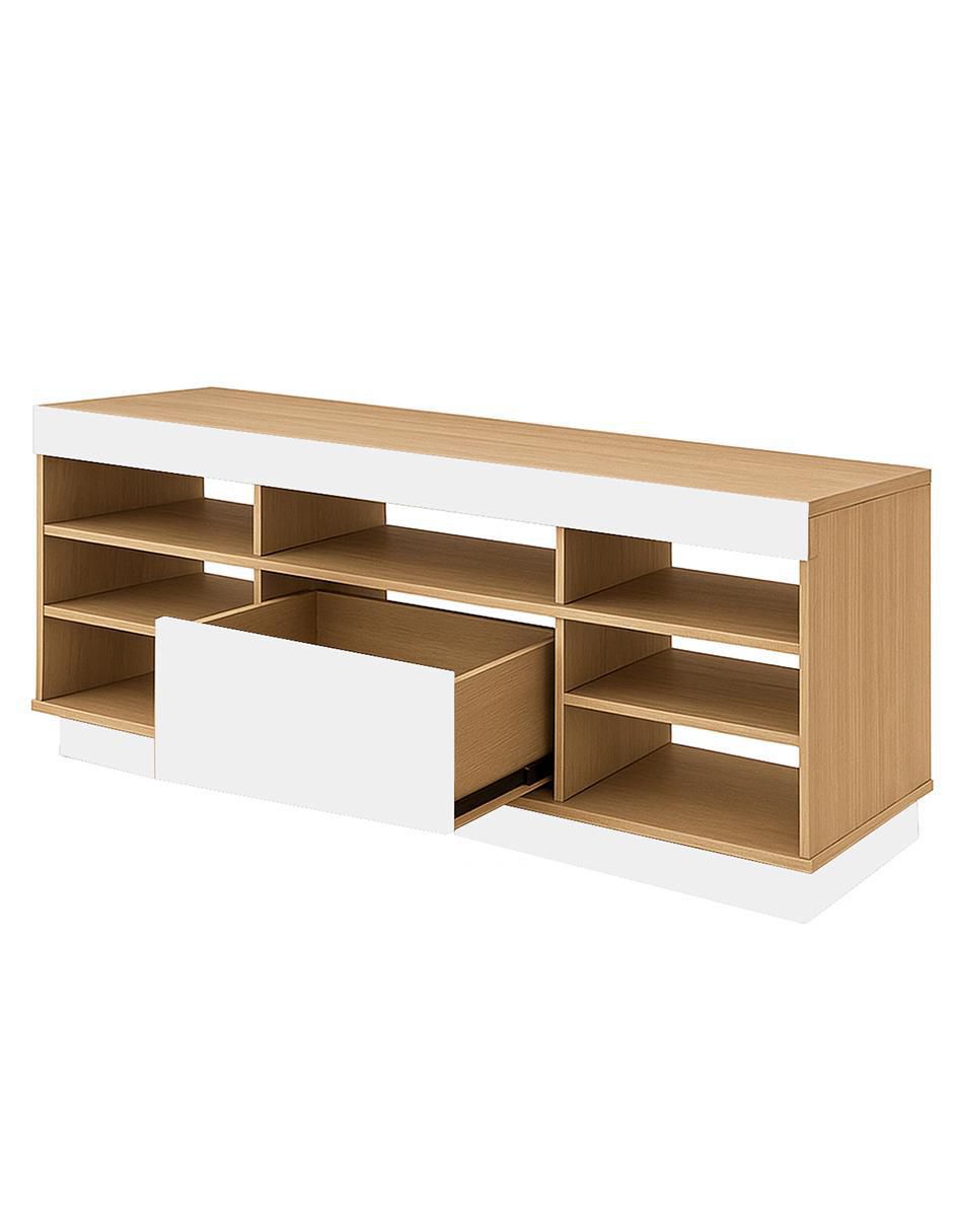 Mueble de TV armable de melamina 4
