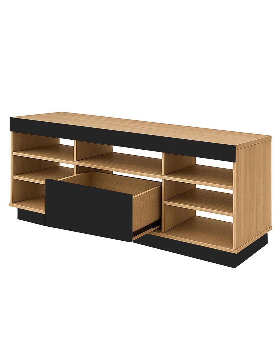 Mueble de TV armable de melamina 4