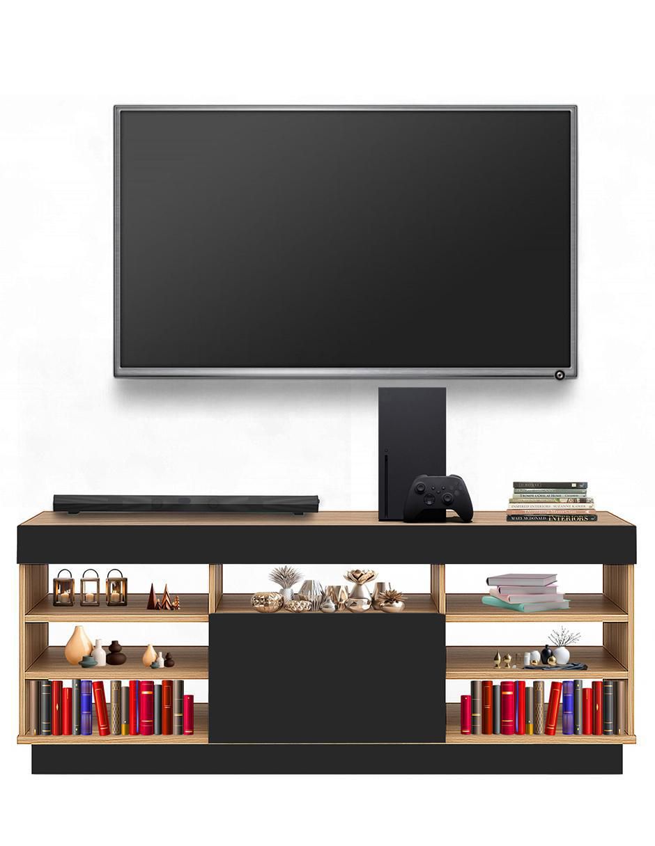 Mueble de TV armable de melamina 6