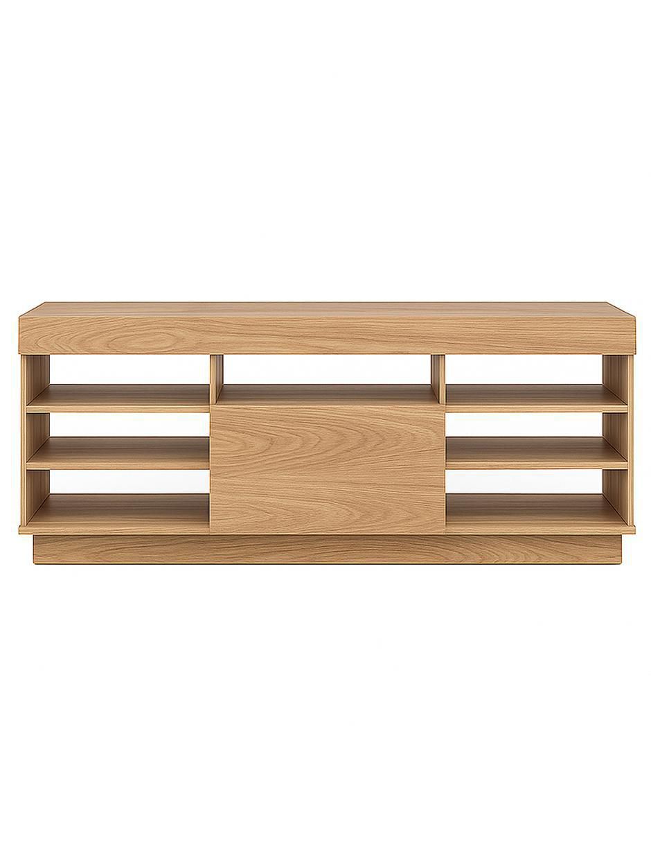 Mueble de TV armable de melamina
