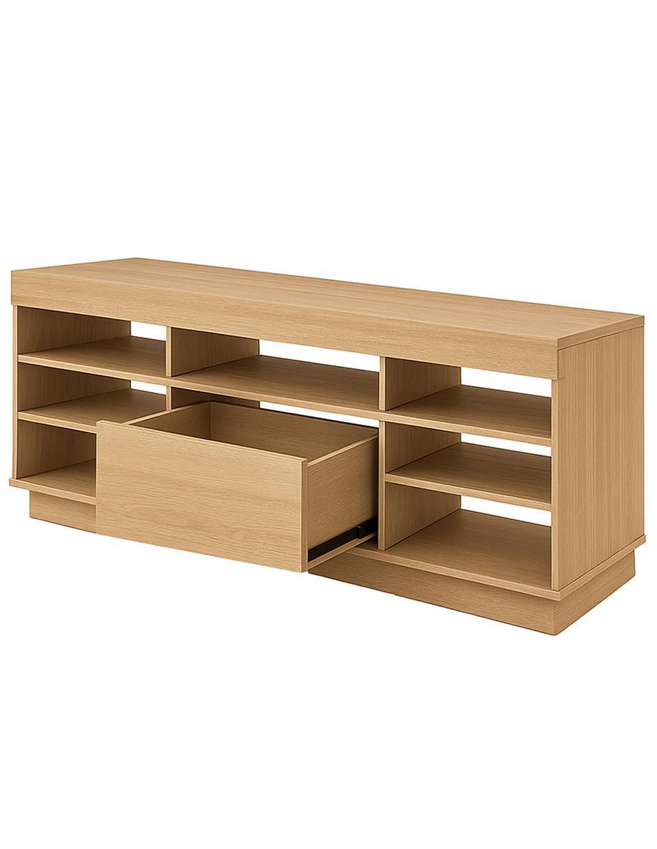 Mueble de TV armable de melamina 4