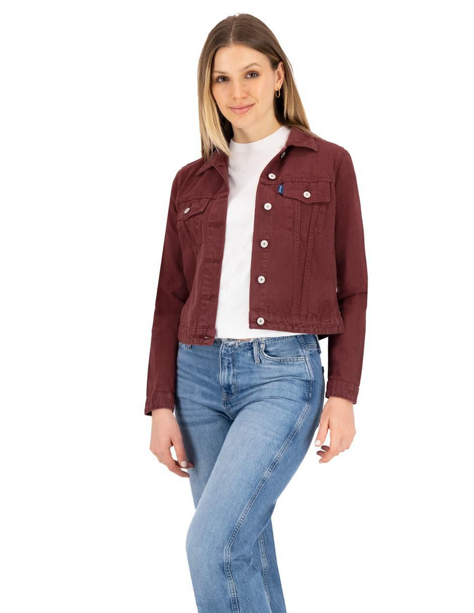 Chamarra de mezclilla para mujer 5