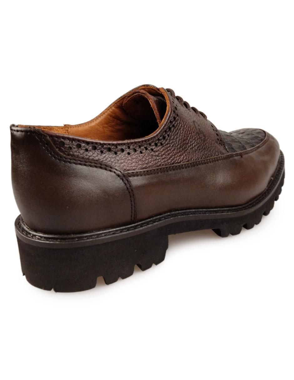 Zapato derby Milán para hombre 4