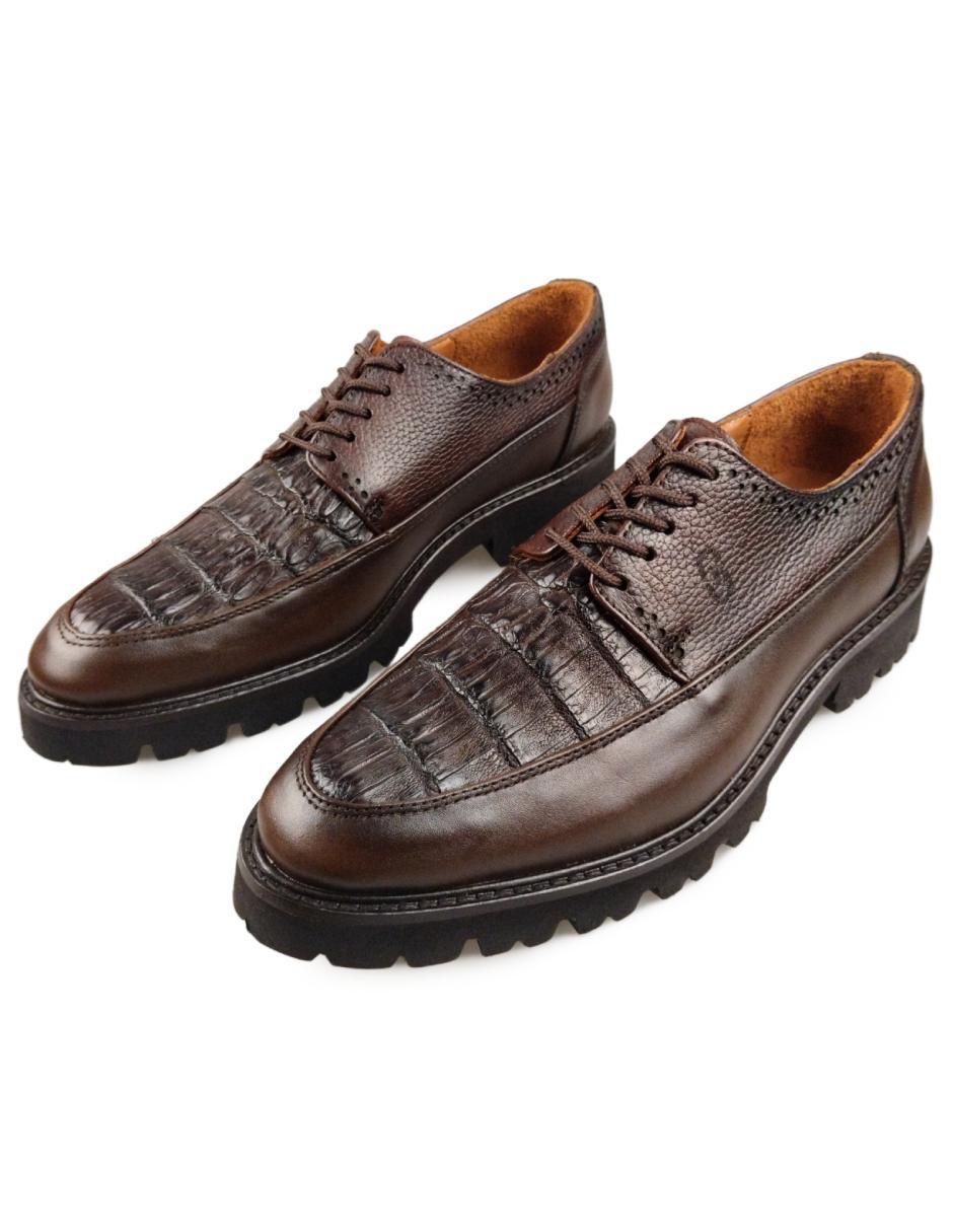Zapato derby Milán para hombre 6