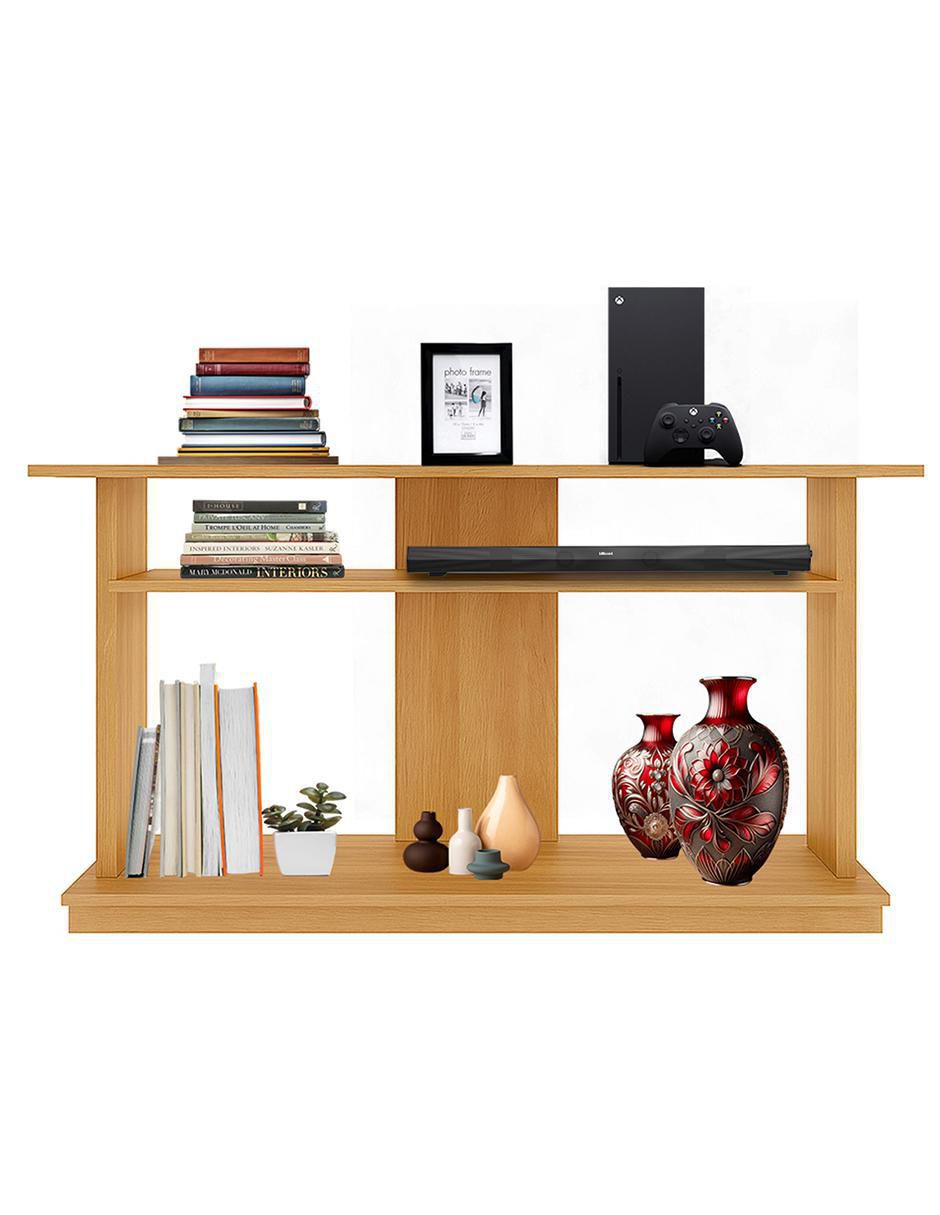 Mueble de TV armable de melamina 6