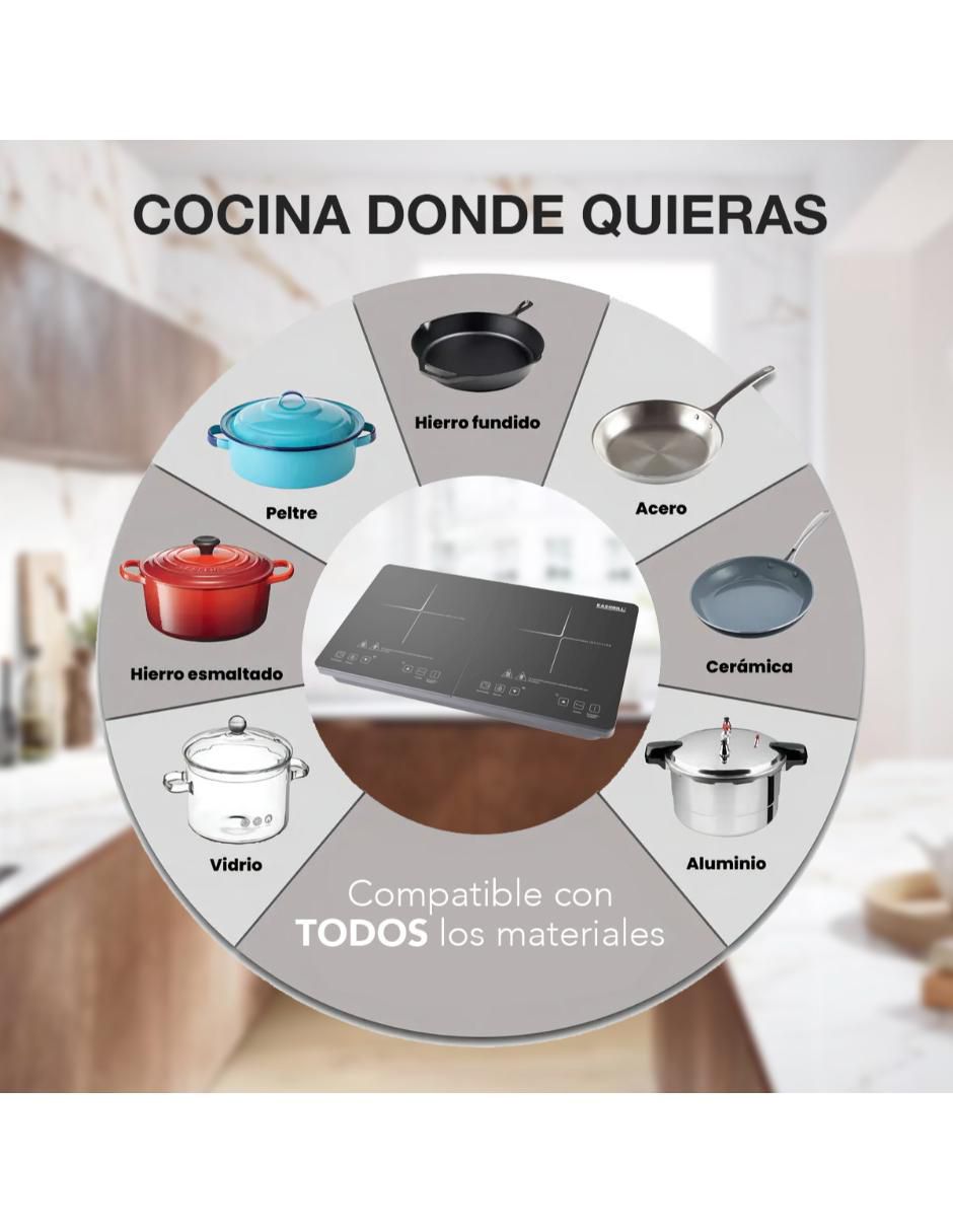 PARRILLA INDUCCIÓN 123 , NEGRO 3
