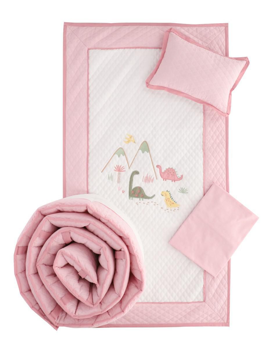 Juego de cuna para bebé niña 4 piezas Juego de cuna para bebé niña 4 piezas