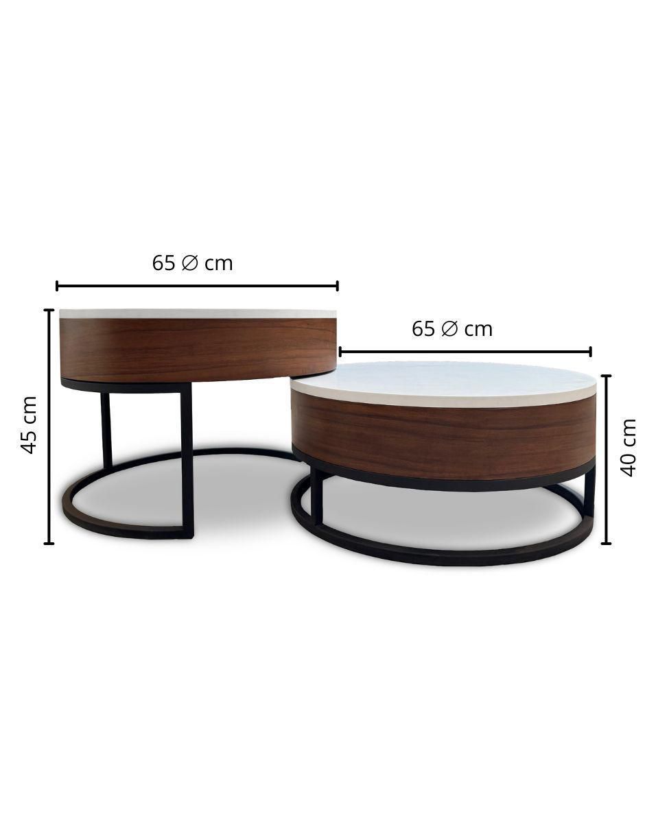 Set mesa de centro casoria 5