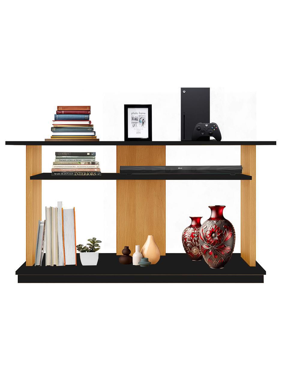 Mueble de TV armable de melamina 6