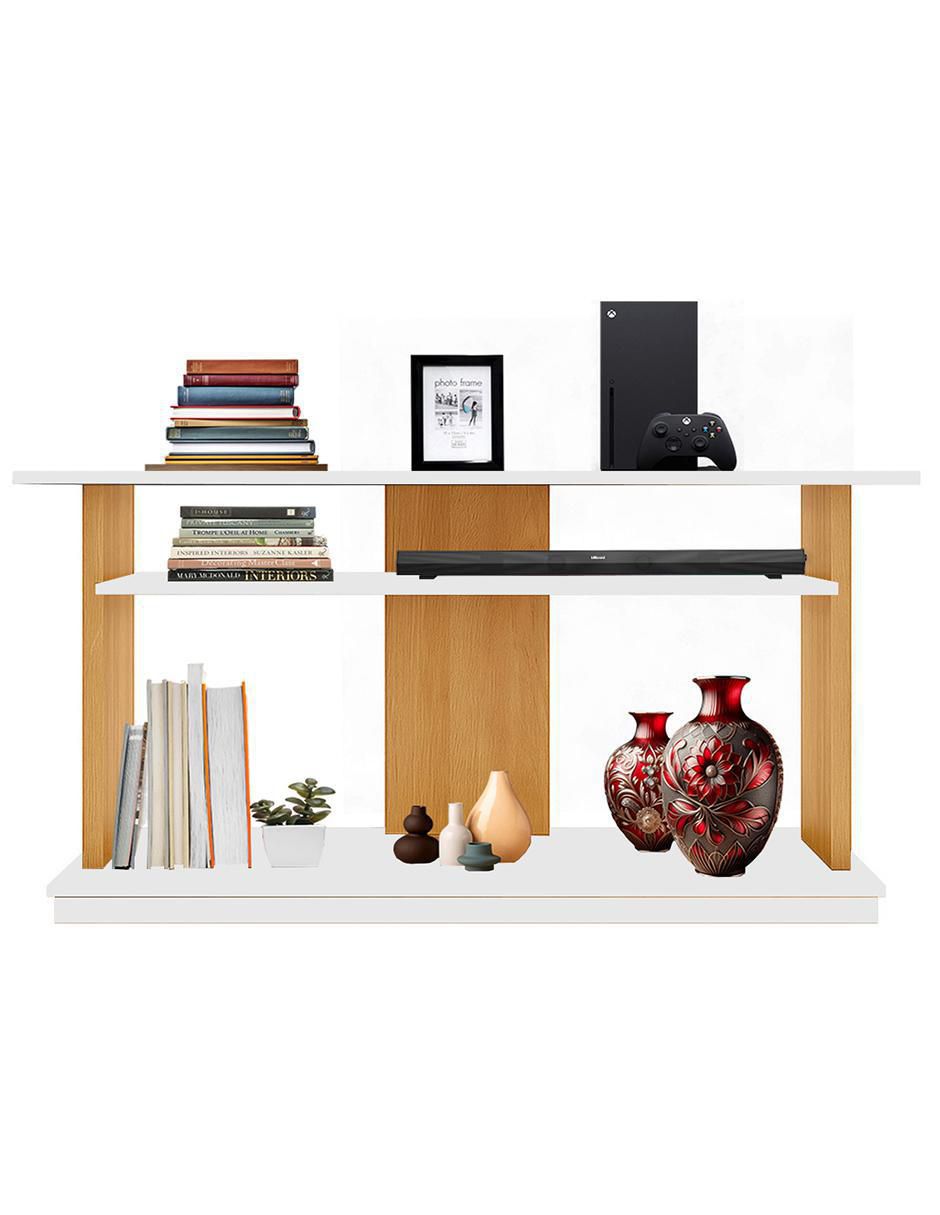 Mueble de TV armable de melamina 6