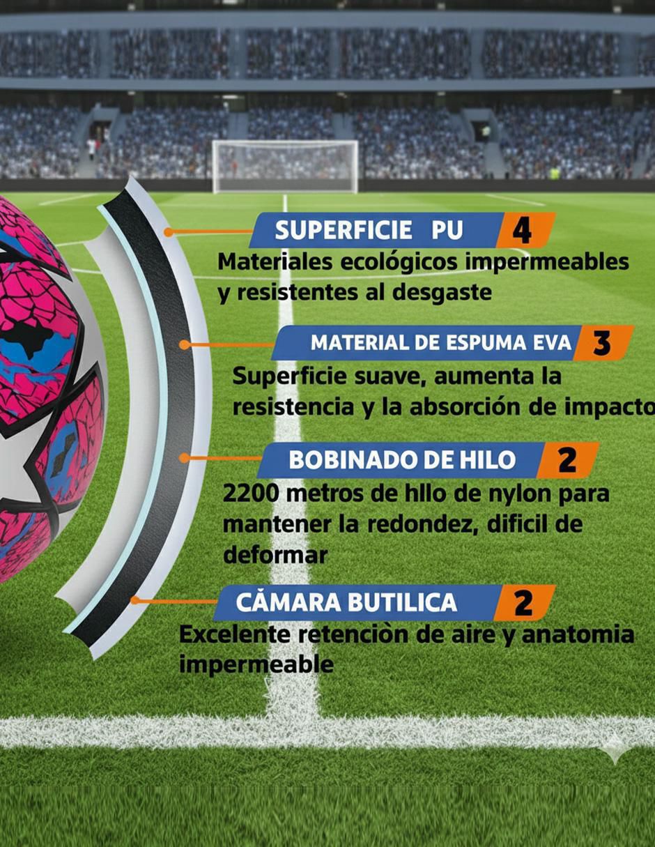 Balón Comerliv para fútbol