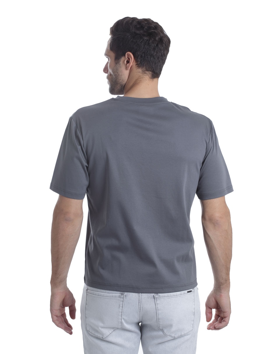 Playera cuello redondo para hombre 2