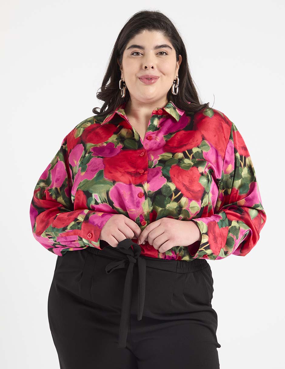 Camisa manga larga para mujer 1