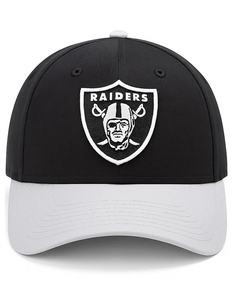 Gorra visera curva correa ajustable para fútbol americano Raiders Las Vegas Raiders para hombre 5