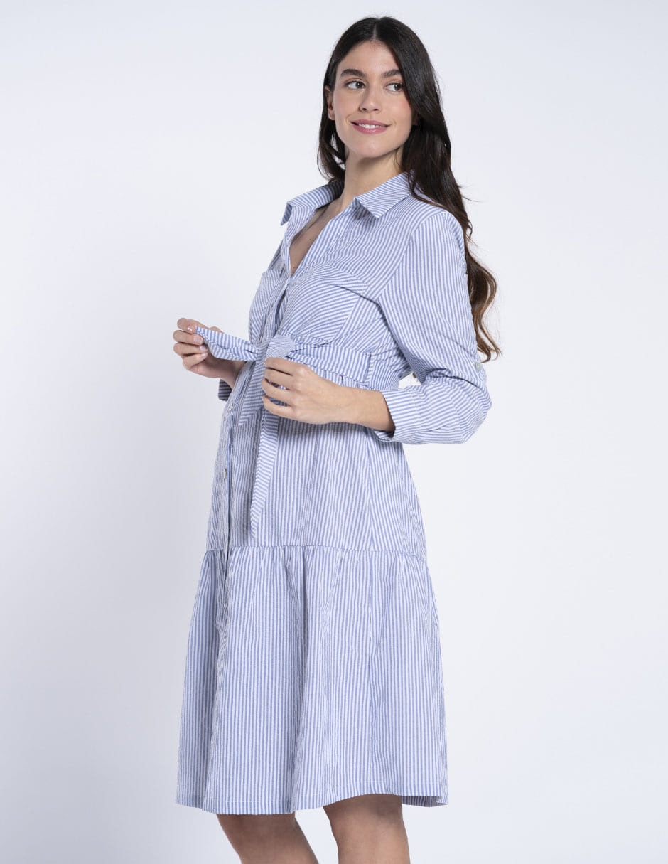Vestido maternidad arria de la rodilla casual Oh Ma!
