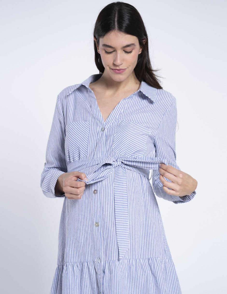 Vestido maternidad arria de la rodilla casual Oh Ma!