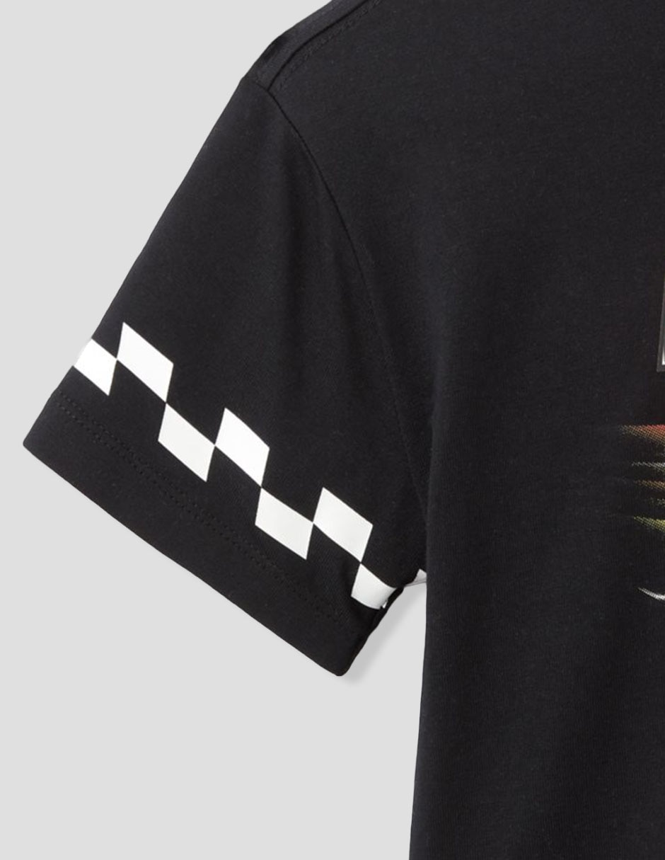 Playera Rayo McQueen manga corta para niño 3