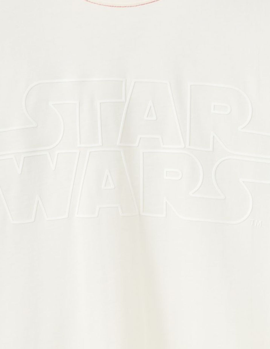 Playera Star Wars manga corta para niño