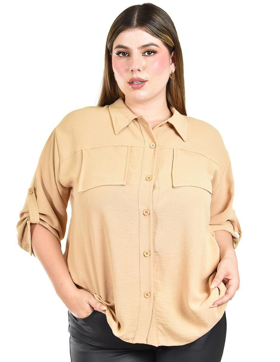 Blusa manga 3/4 para mujer 1