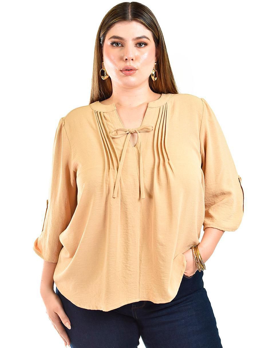 Blusa manga 3/4 para mujer 1